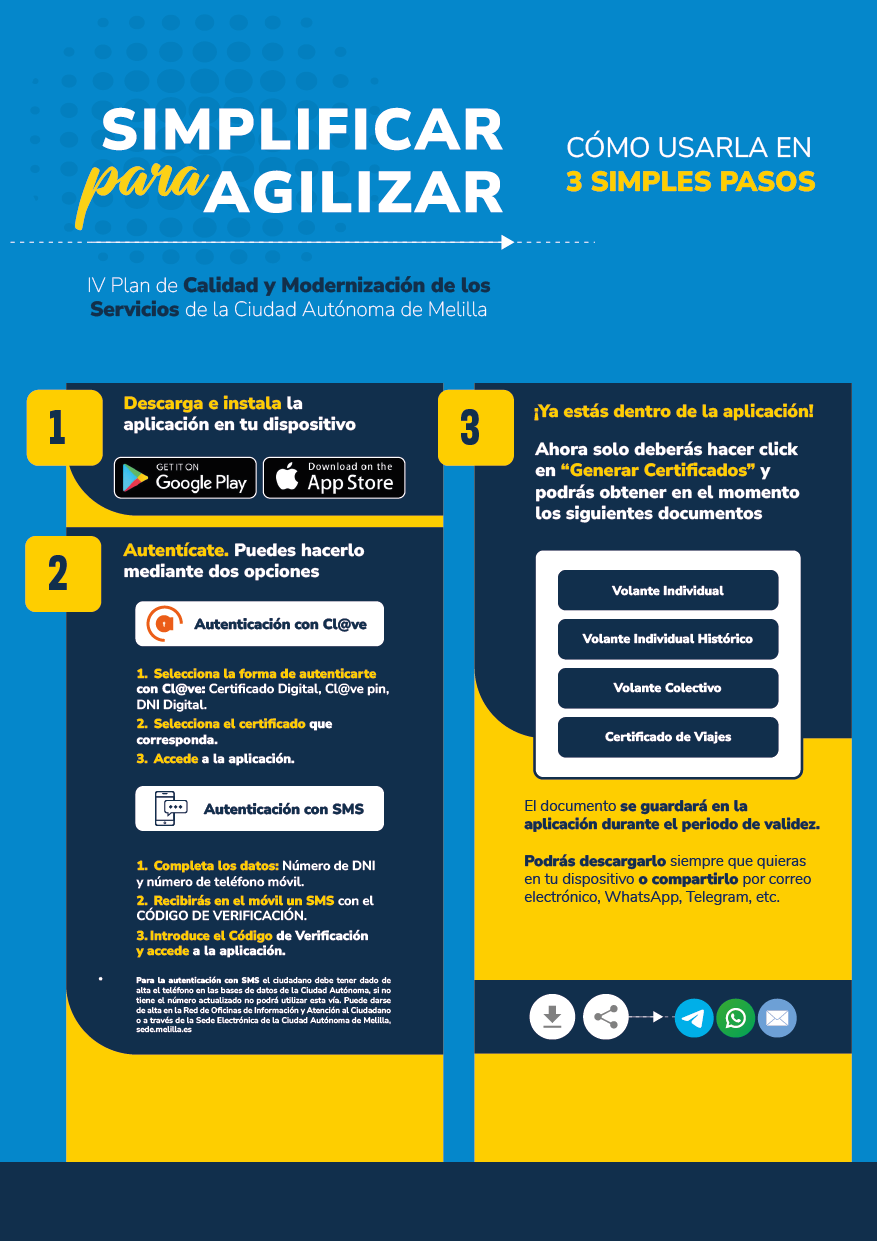 Folleto App Padrón Melilla